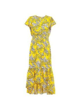 Walter Baker Ali Floral High-Low Dress - S